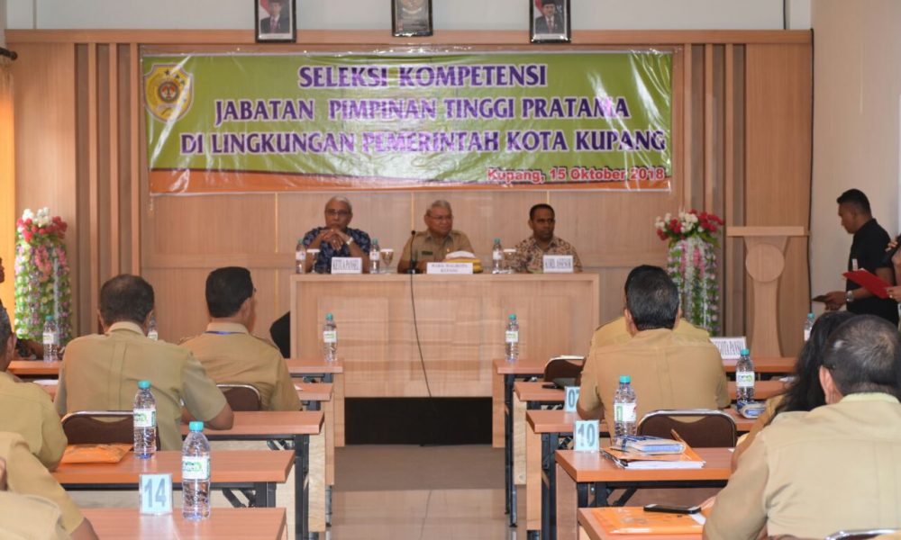 28 Pejabat Eselon 2 Pemkot Kupang Jalani Seleksi Kompetensi