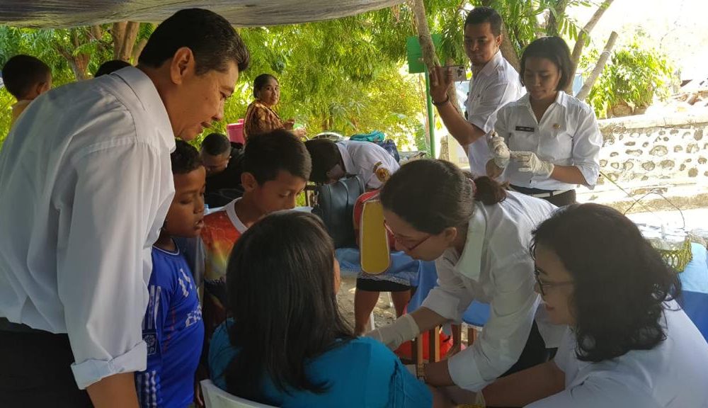 Imunisasi MR di Kota Kupang Sudah 92,7 Persen