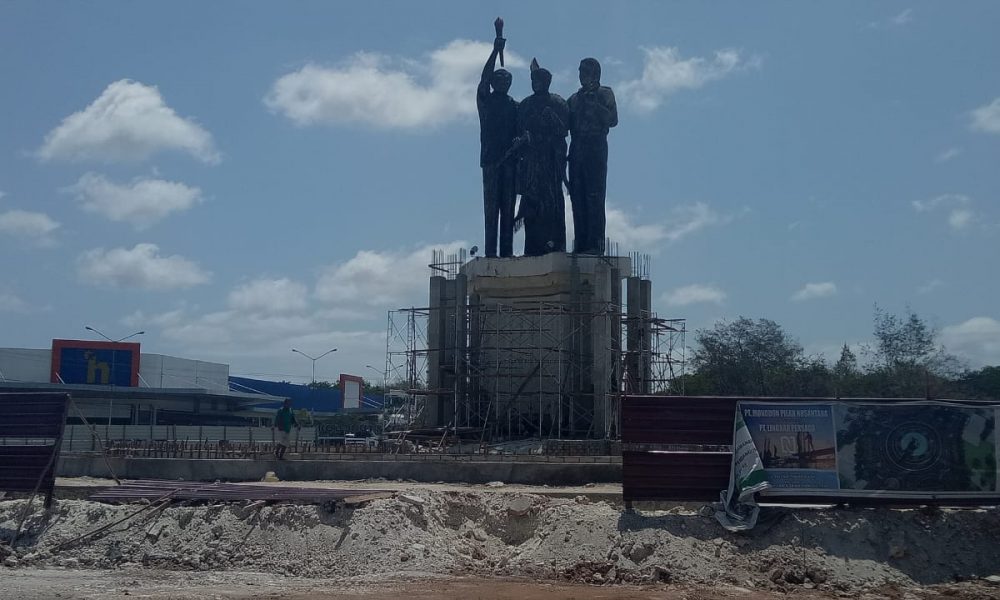 Jalan Bundaran Tirosa Diperlebar 4 Meter