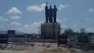 Jalan Bundaran Tirosa Diperlebar 4 Meter