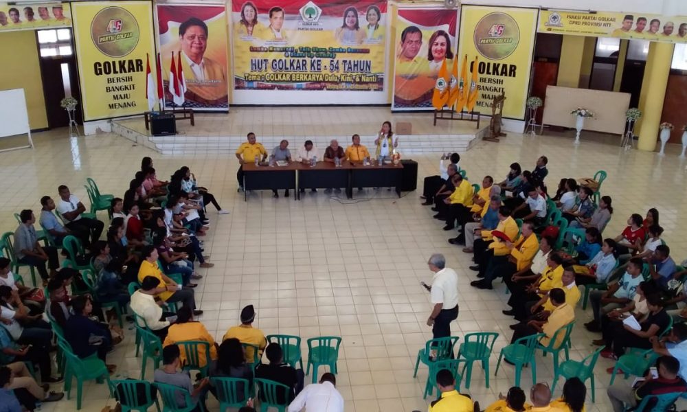 JN. Manafe: Rekrutmen Kader Golkar Harus Berasas Pemerataan dan Keadilan