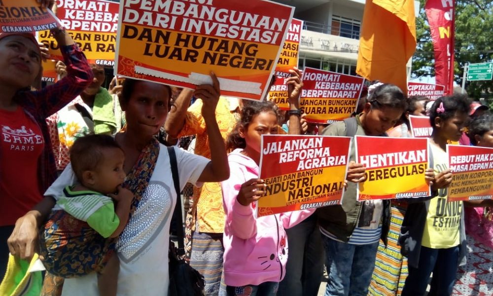 Tuntut Penyelesaian Masalah Agraria, FPR Datangi Mapolda dan DPRD NTT