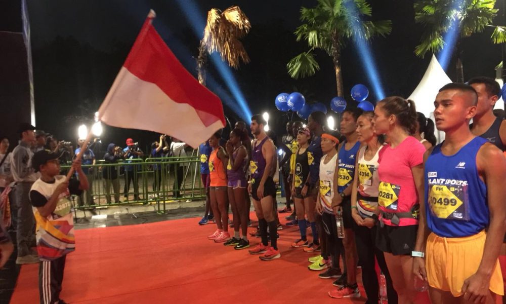 Jhoni Menjadi Ikon Pembuka Jakarta Marathon