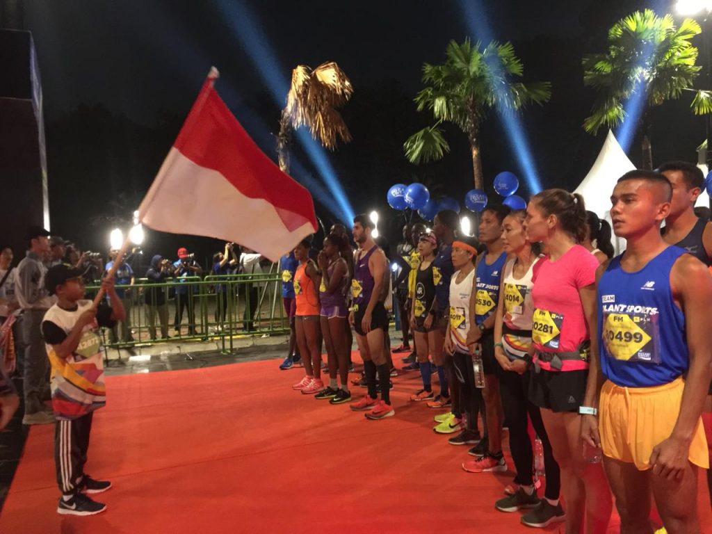 Jhoni Menjadi Ikon Pembuka Jakarta Marathon