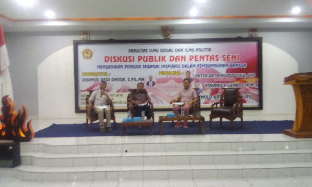 Peringati Sumpah Pemuda, Fisip Unwira Gelar Diskusi Publik dan Pentas Seni