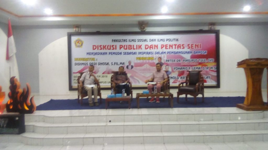 Peringati Sumpah Pemuda, Fisip Unwira Gelar Diskusi Publik dan Pentas Seni