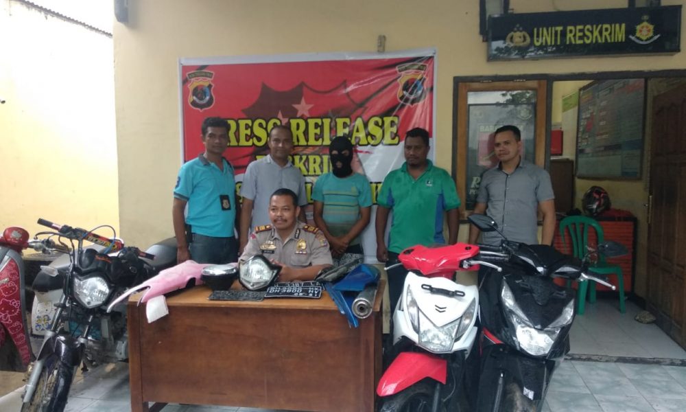 Pencuri Motor di Kampus Undana dan UKAW Ditangkap Polisi