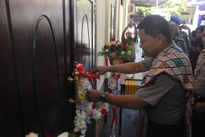 Kapolresta ‘Sulap’ Gudang Senjata jadi Gereja