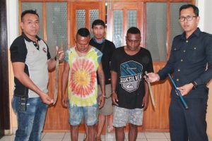 Bacok dan Tikam Sopir Angkot di Sikumana, Dua Tersangka Terancam 9 Tahun Penjara