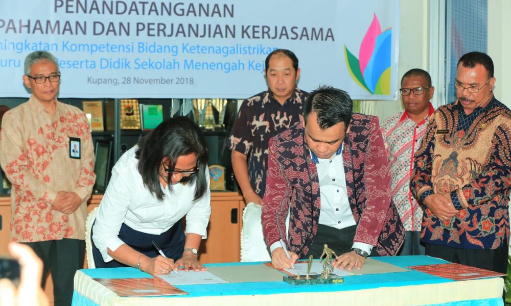 PLN Jalin Kerja Sama dengan Dua SMK di NTT