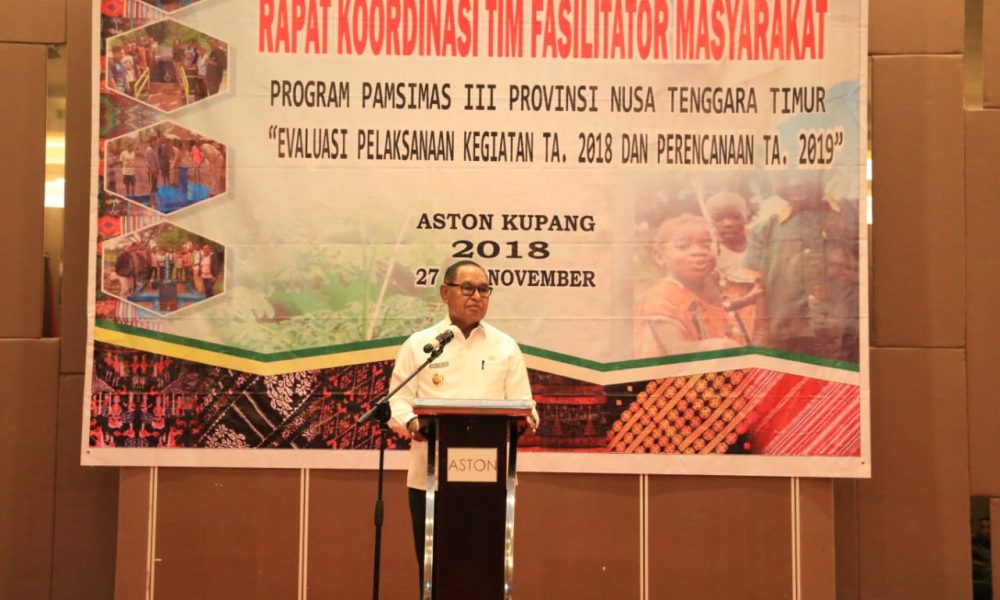 Fasilitator Pamsimas Diminta Wujudkan Akses Air Bersih bagi Masyarakat