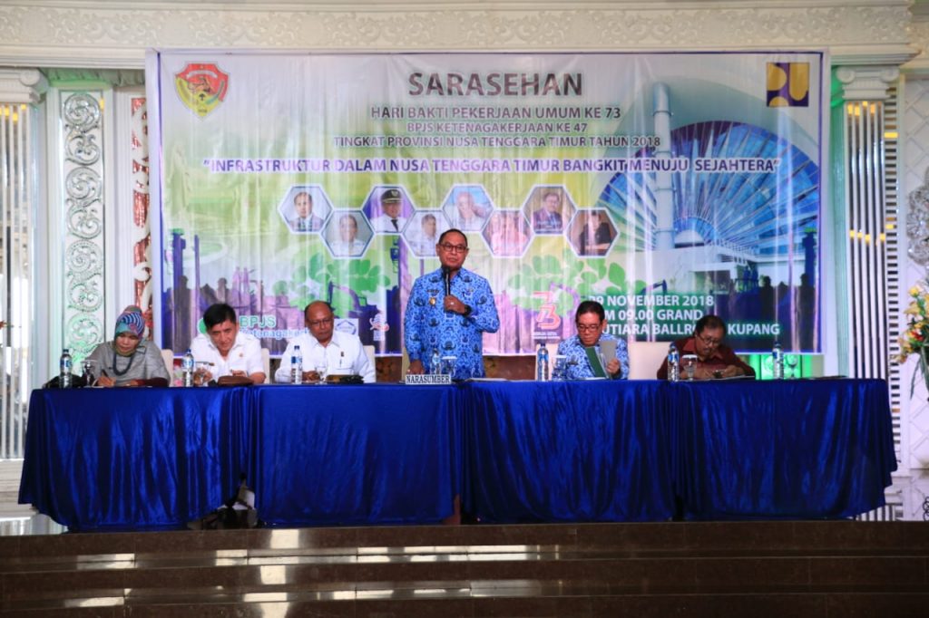 Persoalan Infrastruktur di NTT Harus Ditangani dengan Pola Kerja Baru