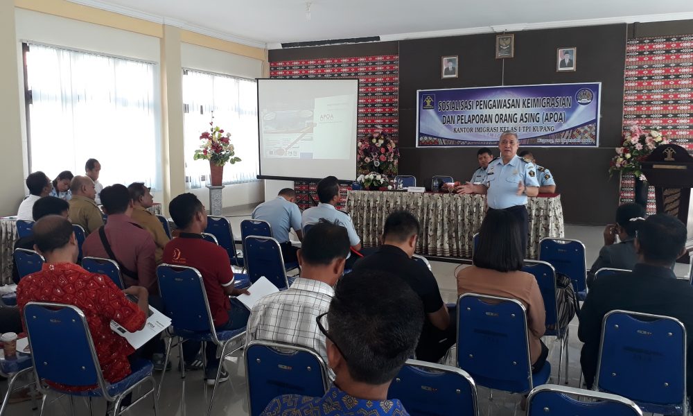 Imigrasi Kupang Sosialisasi Pengawasan Orang Asing Imigrasi Kupang Sosialisasi Pengawasan Orang Asing