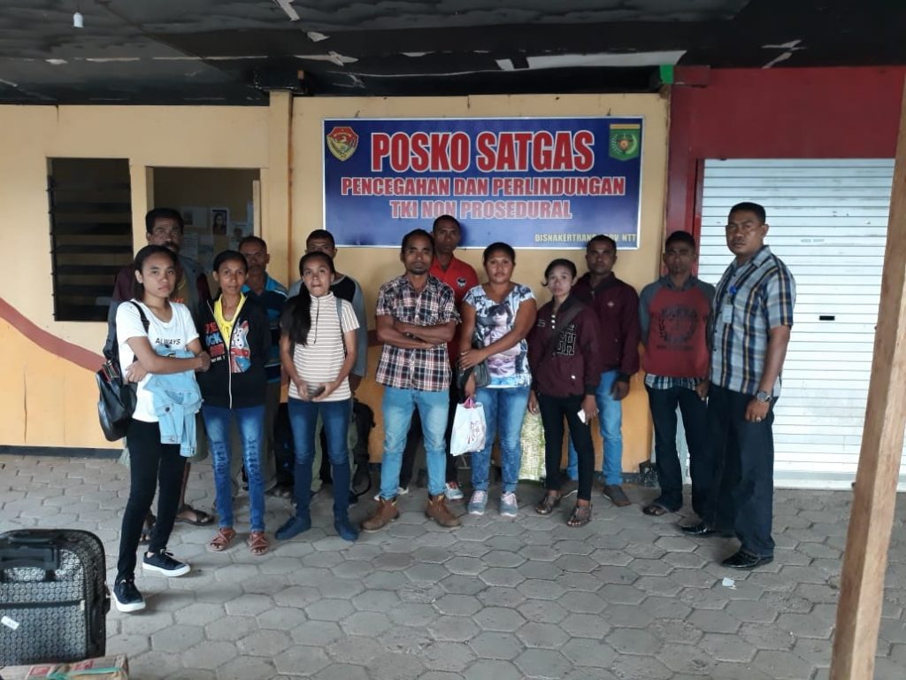 Keberangkatan 10 TKI Ilegal Lewat Bandara El Tari Digagalkan