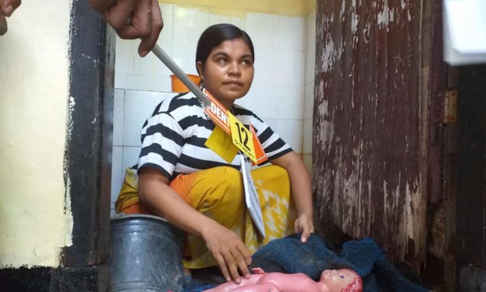 26 Adegan Diperagakan Saat Rekonstruksi Pembunuhan Bayi di Oebobo