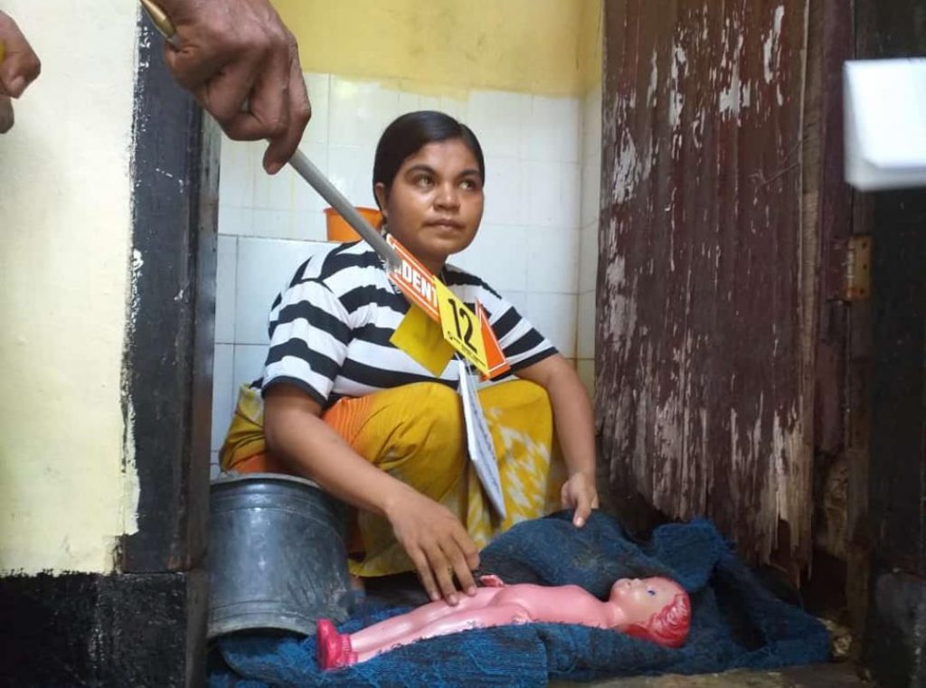 26 Adegan Diperagakan Saat Rekonstruksi Pembunuhan Bayi di Oebobo