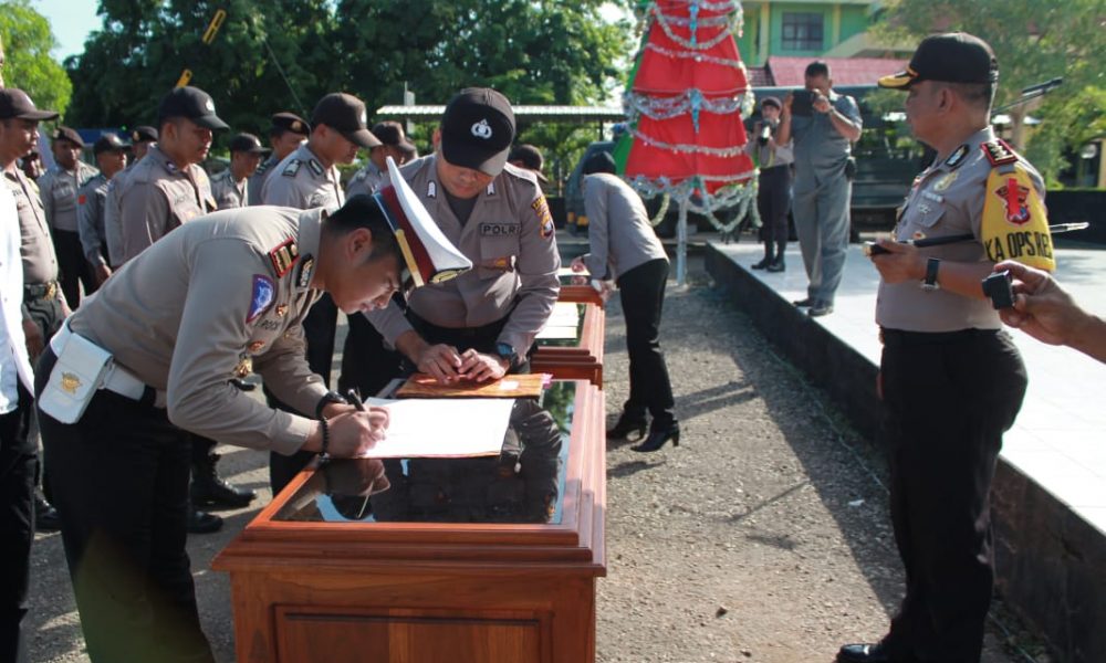 Tingkatkan Kualitas Pelayanan Publik, Polres Kupang Kota Bangun Zona Intregritas