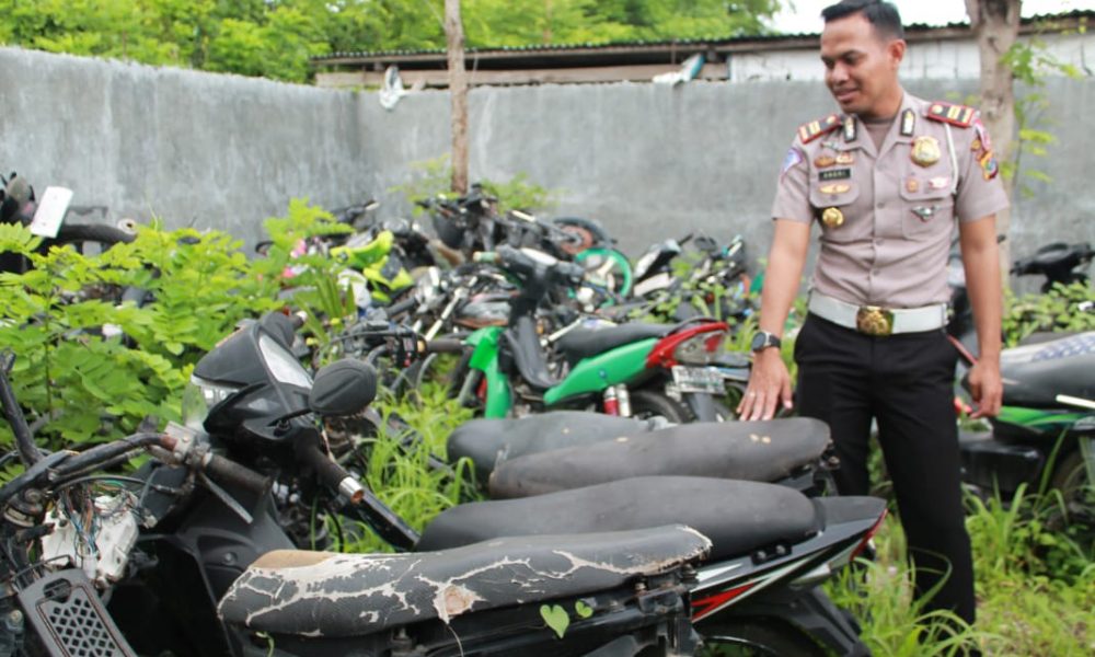 Satlantas Polres Kupang Amankan 200 Motor, Segera Diputihkan