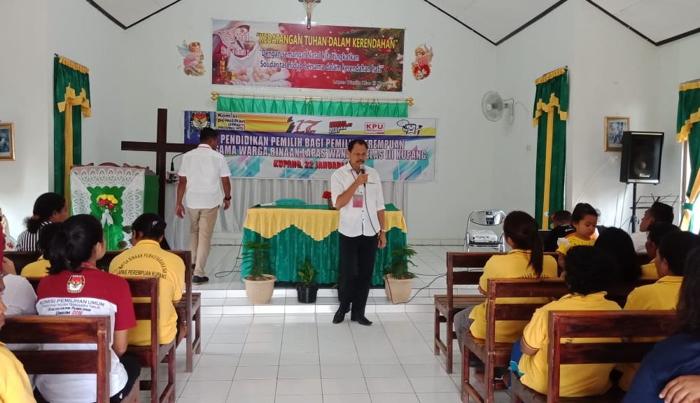 Warga Binaan Lapas Wanita Kupang Ikuti Pendidikan Pemilih