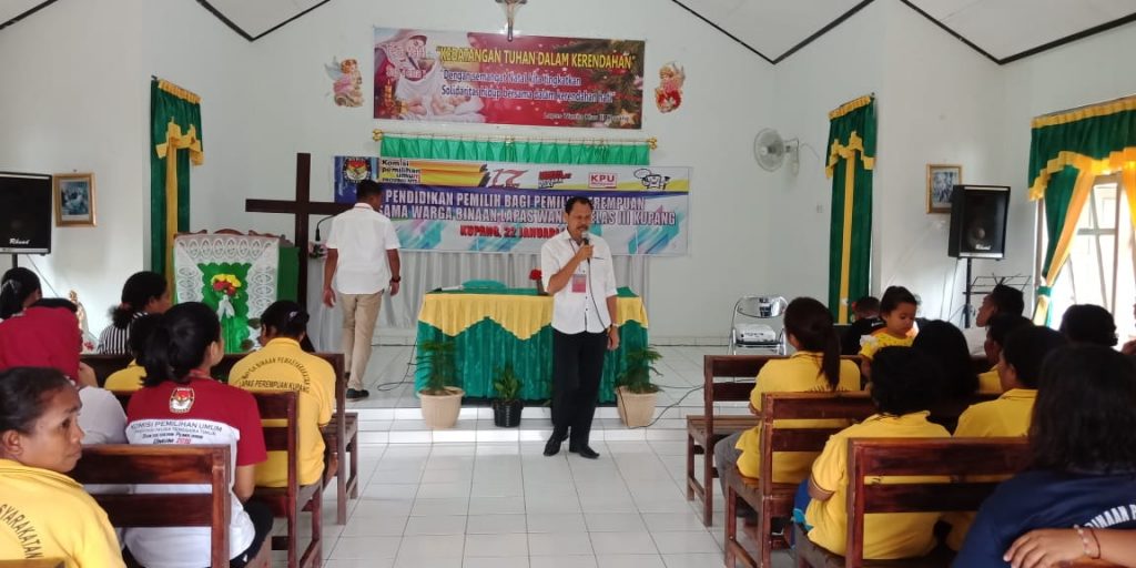 Warga Binaan Lapas Wanita Kupang Ikuti Pendidikan Pemilih