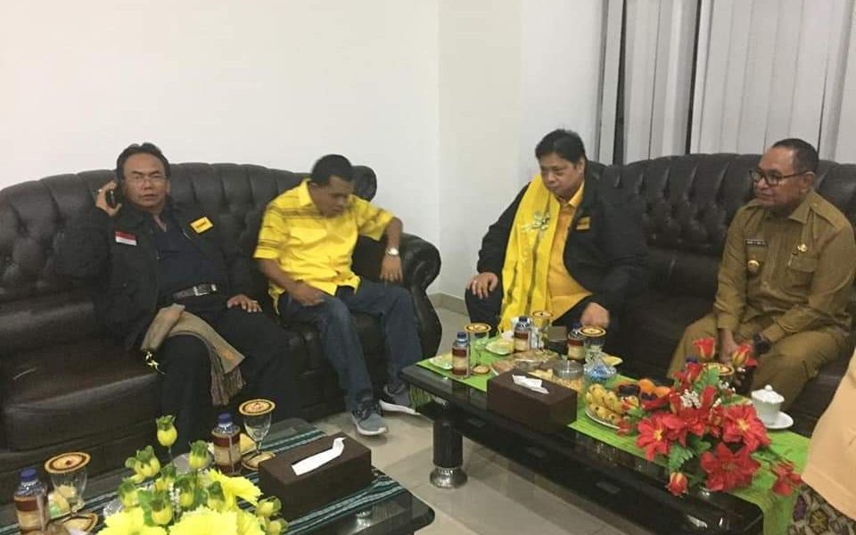 Airlangga Cek Kesiapan Golkar NTT Hadapi Pemilu