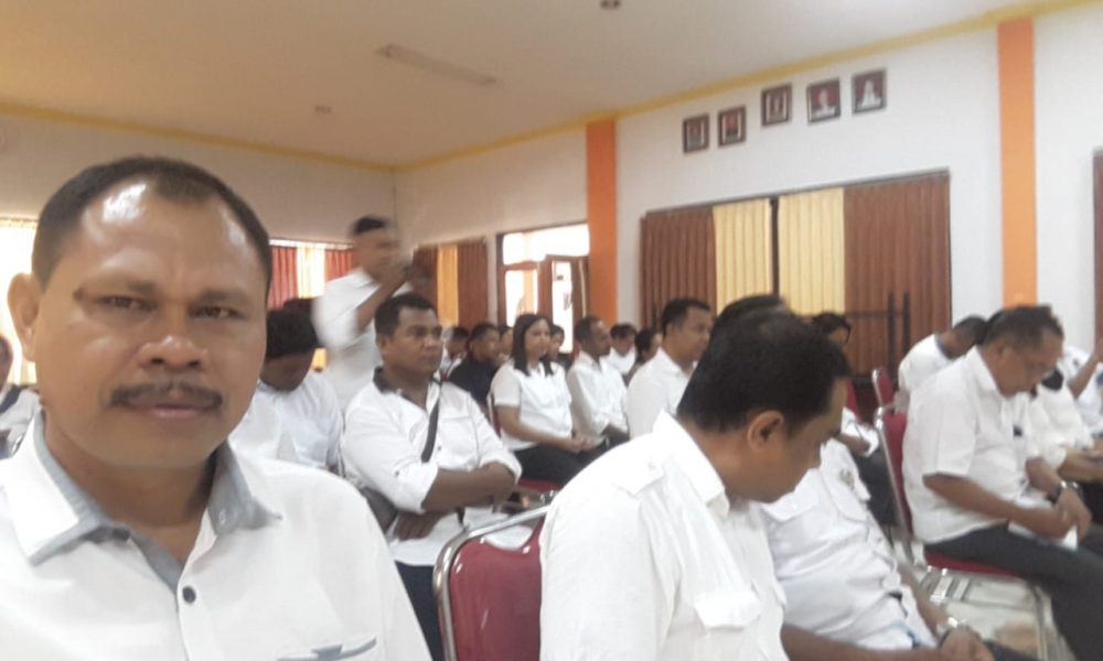 Komisioner KPU NTT Periode 2019-2024 Gelar Apel dan Rapat Perdana
