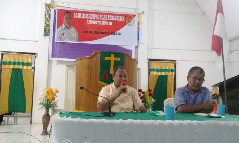 Ima Blegur Sosialisasi 4 Pilar Kebangsaan di Manulai II