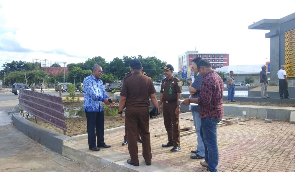TP4D Kejari Kupang Cek Langsung Progres Proyek Taman Tirosa