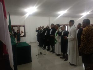 Pengadilan Tinggi NTT Ambil Sumpah 11 Advokat KAI