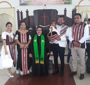 GMIT Gunung Sinai Naikolan Baptis Anak Jemaat