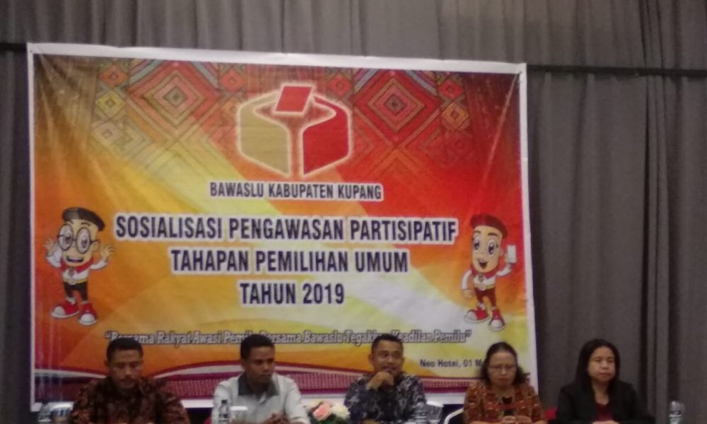 Bawaslu Kabupaten Kupang Ajak Masyarakat Awasi Tahapan Pemilu Bawaslu Kabupaten Kupang Ajak Masyarakat Awasi Tahapan Pemilu