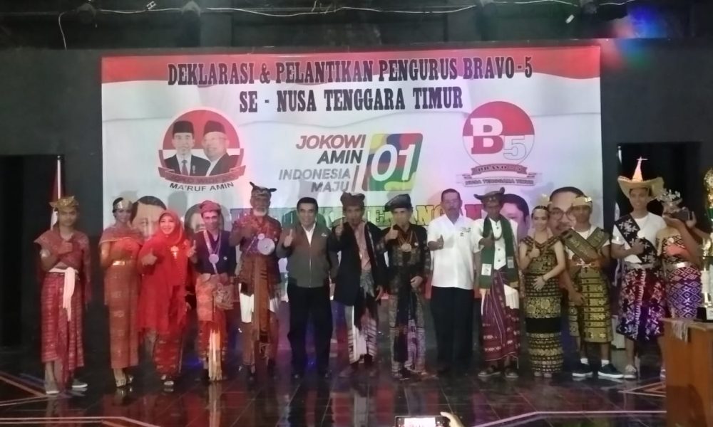 Dukung Jokowi-Amin di NTT, Bravo 5 Target Menang 80 Persen Dukung Jokowi-Amin di NTT, Bravo 5 Target Menang 80 Persen
