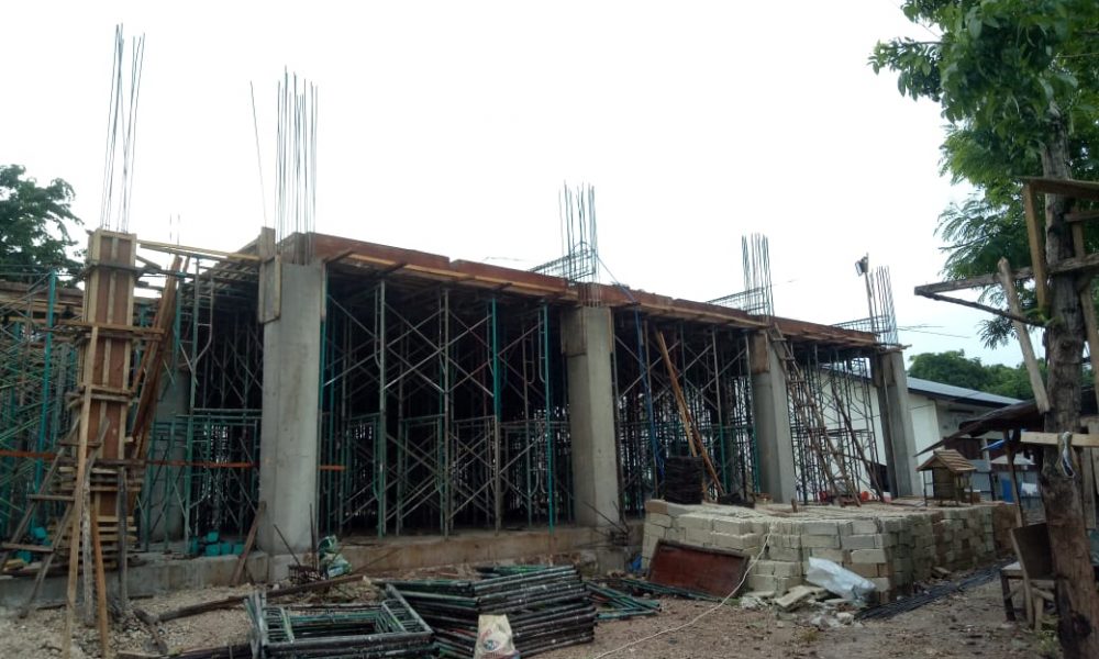 Proyek Gedung Dukcapil Kota Kupang Baru 24 Persen
