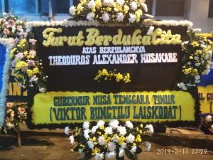 Mantan Gubernur NTT Herman Musakabe Berduka