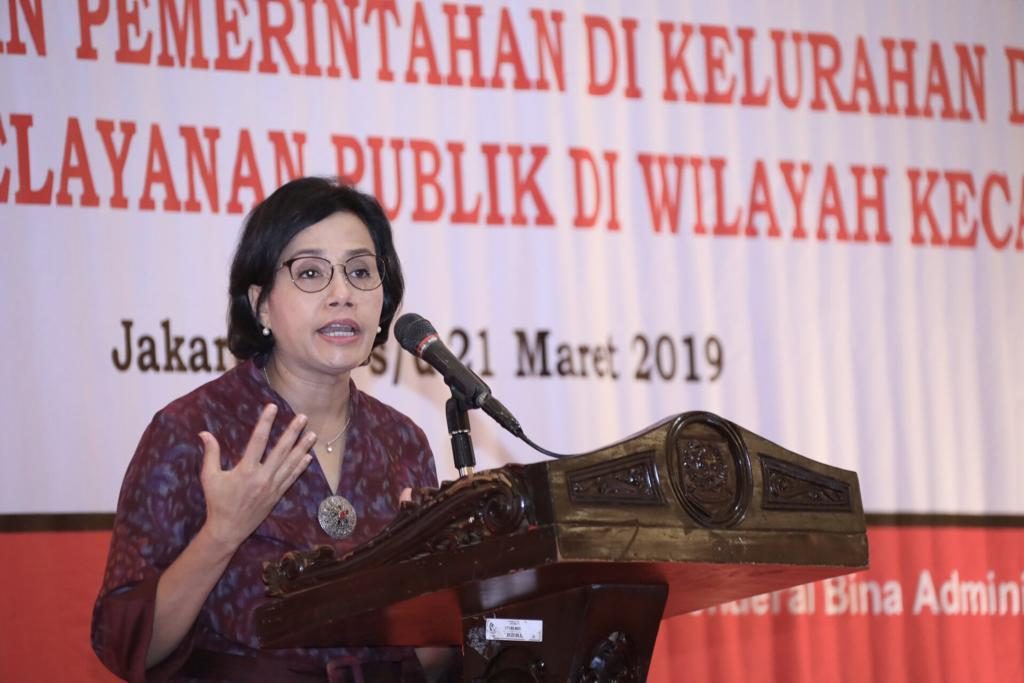 Menkeu: Camat Ujung Tombak Maju Mundurnya Negeri Ini!
