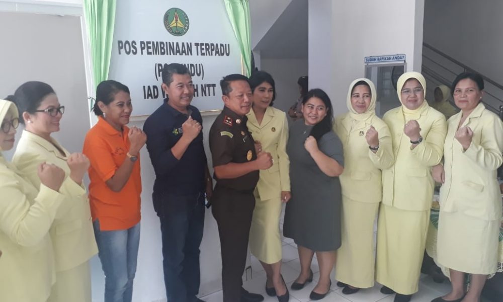 Posbindu IAD Wilayah NTT Diresmikan