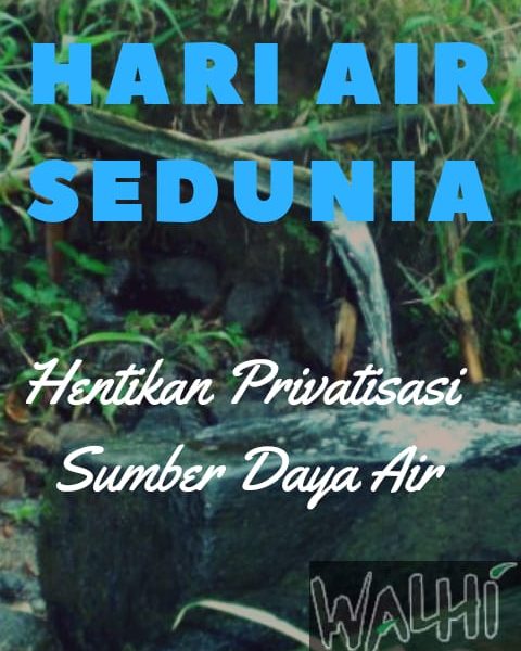 Catatan WALHI NTT di Peringatan Hari Air Sedunia