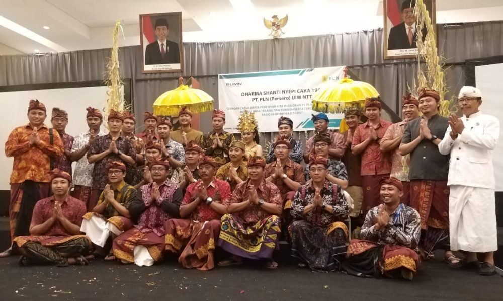Dharma Santi Nyepi, Perkuat Silaturahmi Antar Pemeluk Agama Lingkup PLN NTT