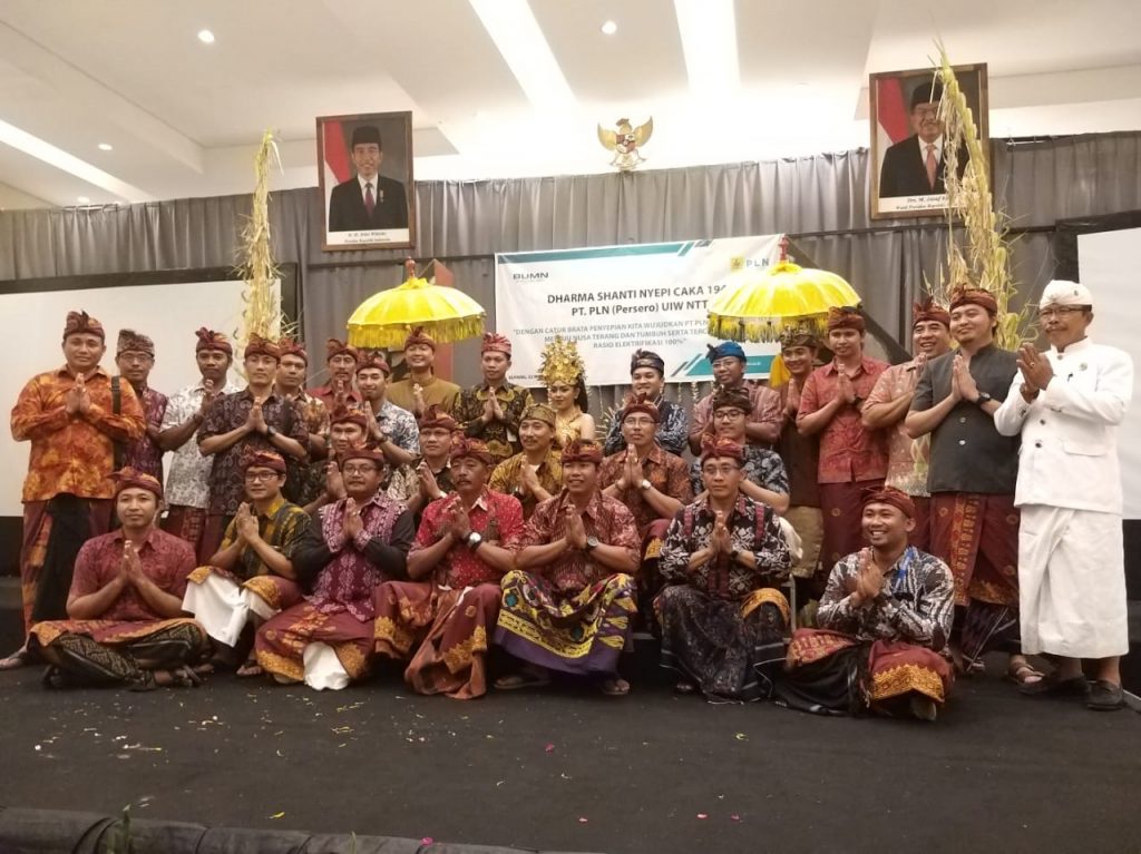 Dharma Santi Nyepi, Perkuat Silaturahmi Antar Pemeluk Agama Lingkup PLN NTT