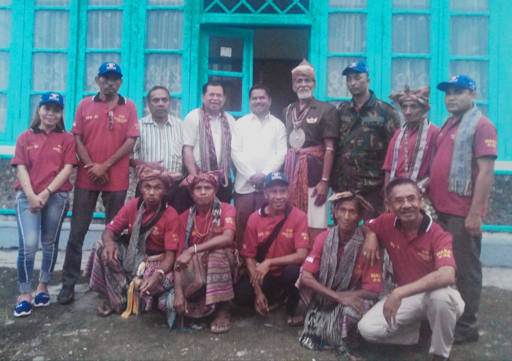 Pewaris Raja Amarasi Dukung Martinus Siki Maju DPD RI