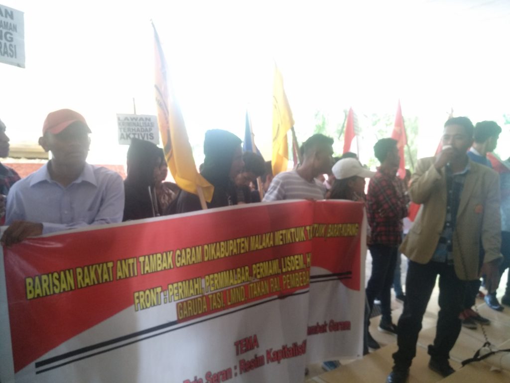 Gubernur NTT dan Bupati Malaka Dituding Sebagai Antek Tambak Garam