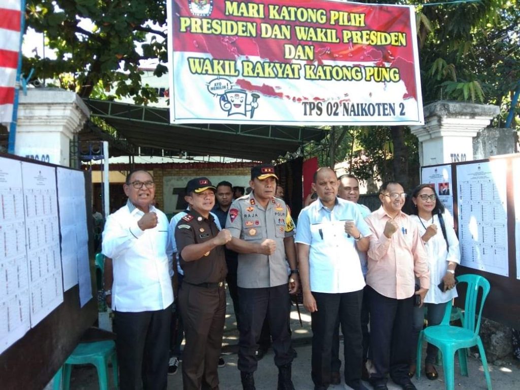 Wagub NTT dan Forkopimda Pantau TPS di Kupang