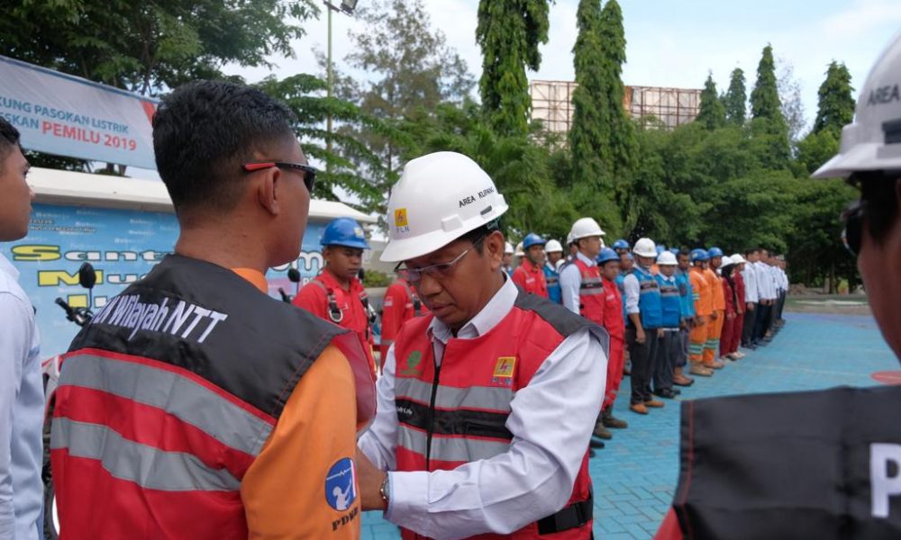 PLN NTT Gelar Apel Siaga Kawal Pemilu 2019