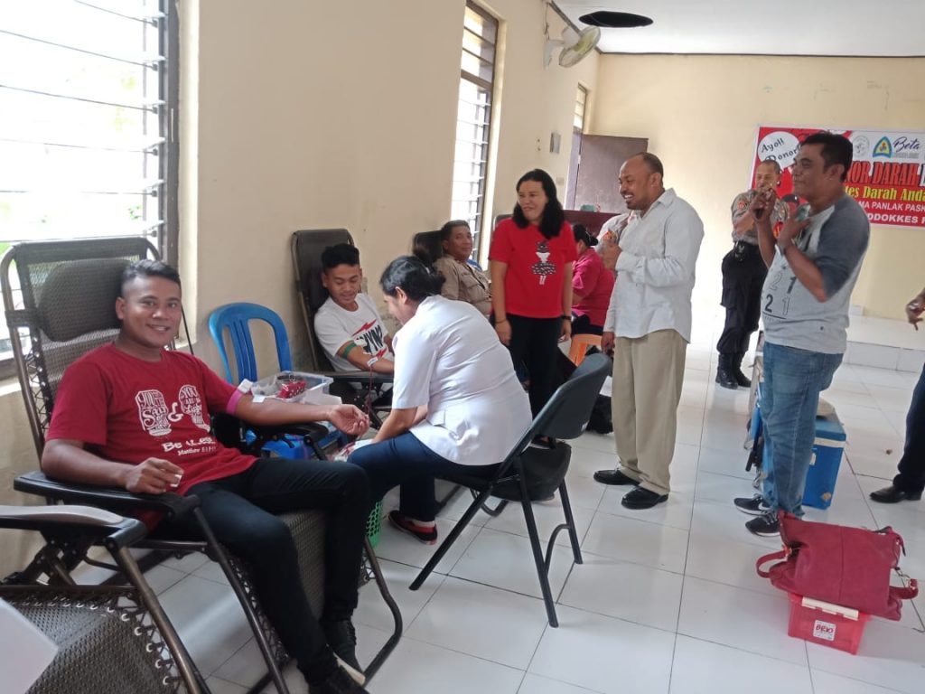 Peduli Sesama, Pemuda GMIT Gelar Donor Darah