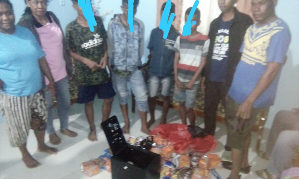 Curi Uang dan Brankas Gereja di Manulai, Empat Remaja Ditangkap Polsek Alak