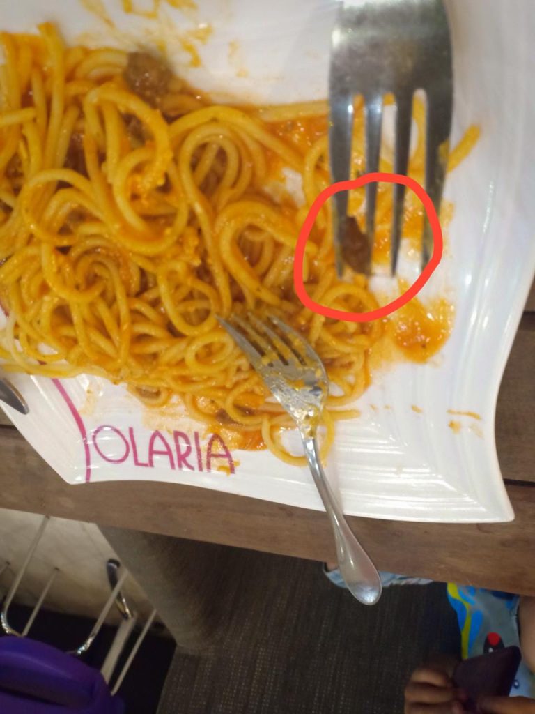 Pengunjung Solaria Lippo Plaza Kupang Kecewa, Ada Kecoa di Spageti