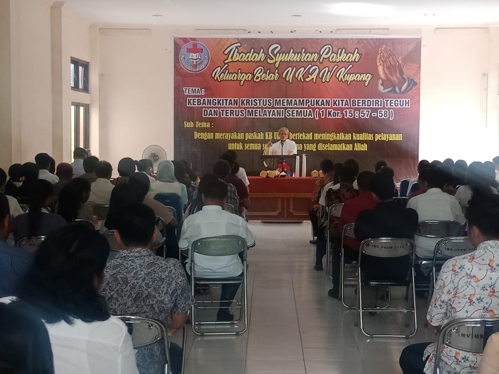 UKAW Kupang Gelar Ibadah Syukuran Paskah
