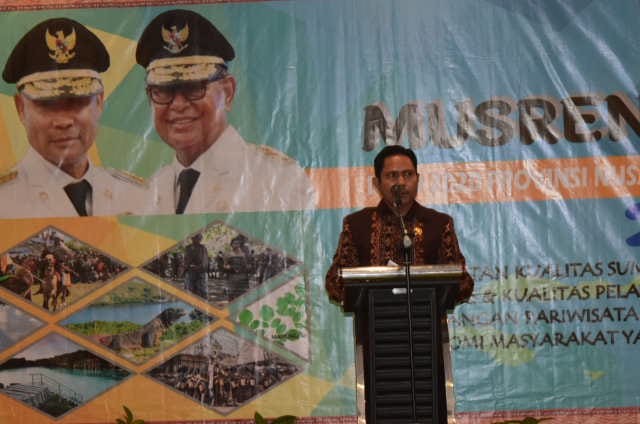 Wakil Ketua DPRD NTT Yunus Takandewa Sampaikan Pokir Pada Musrenbang 2019