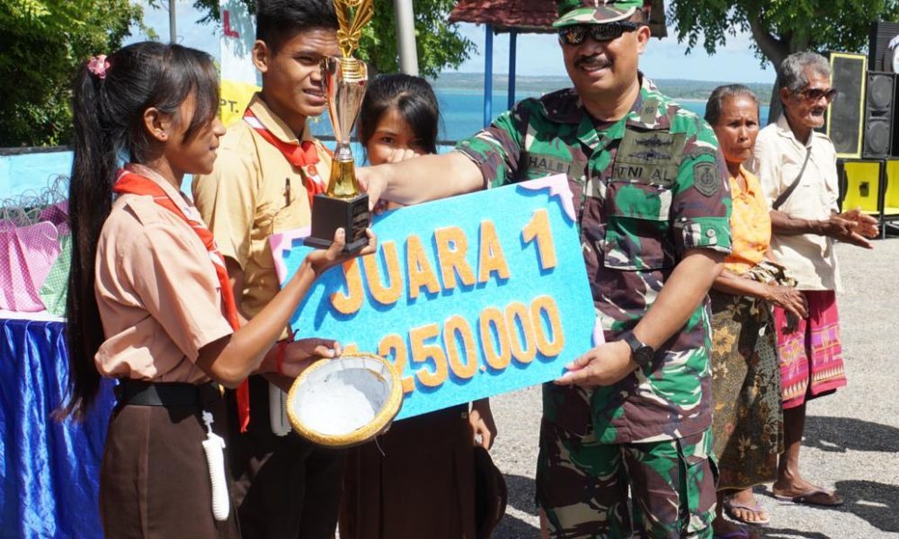Tingkatkan Rasa Cinta Tanah Air, Lanal Pulau Rote Gelar Aneka Kegiatan