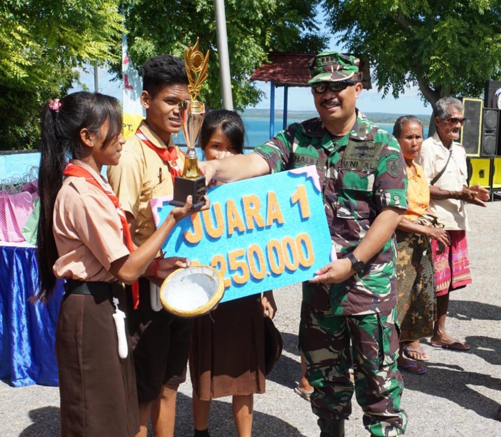 Tingkatkan Rasa Cinta Tanah Air, Lanal Pulau Rote Gelar Aneka Kegiatan